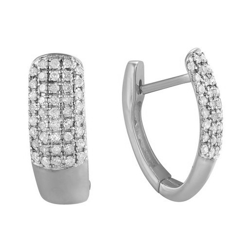 z2-7915 Серьги с фианитами. Серебро 925.  