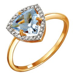 z1-8394 Кольцо с фианитами. Серебро 925.