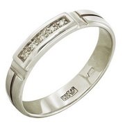 zd1-010 Кольцо с бриллиантами.Золото 585. 