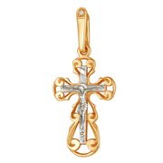 z3-8177 Подвеска с бриллиантами. Золото 585.