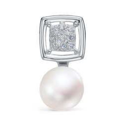 z3-11517 Подвеска с жемчугом. Серебро 925.