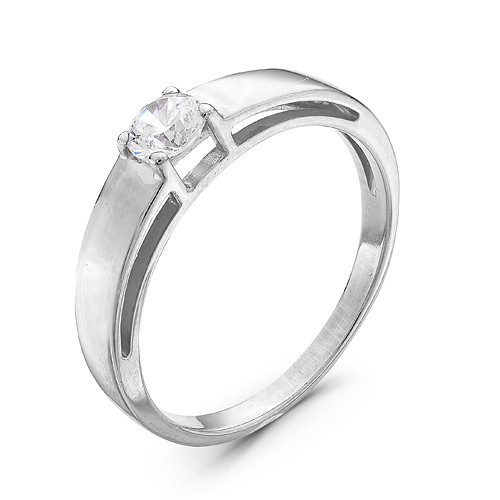 z1-8797 Кольцо с фианитами. Серебро 925.  