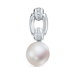 z3-11518 Подвеска с жемчугом. Серебро 925.