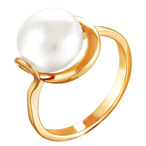 z1-8710 Кольцо с жемчугом. Серебро 925. 