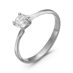 z1-8803 Кольцо с фианитами. Серебро 925.