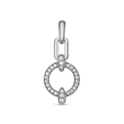 z3-11365 Подвеcка с фианитами. Серебро 925.