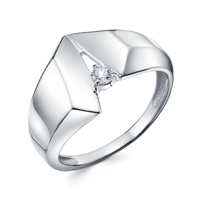 z1-11462 Кольцо с фианитами. Серебро 925.