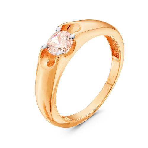 z1-8874 Кольцо с бриллиантом 0,5ct. Золото 585.  