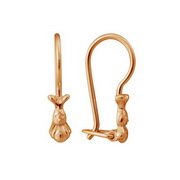 z2-7730d Детские серьги.Золото 585. 