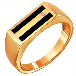 z1-8648 Мужская печатка. Золото 585.