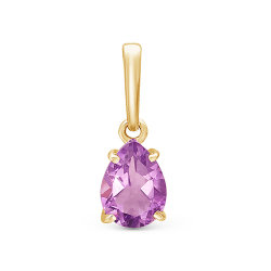 z3-9266 Подвеска с полудрагоценными вставками. Золото 585.