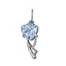 z3-207 Подвеcка с фианитами. Серебро 925. 