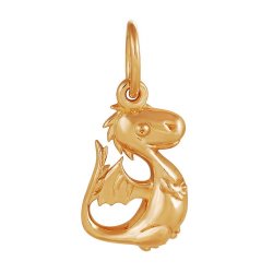 z3-8010 Подвеска без вставок. Золото 585.