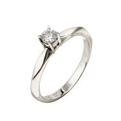 1-102 zd Кольцо с фианитами. Серебро 925.