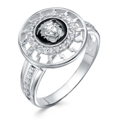 z1-11267l Кольцо с фианитами. Серебро 925.