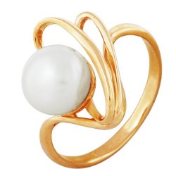 z1-5049 Кольцо с жемчугом. Золото 585.