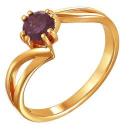 z1-8675 Кольцо с полудрагоценными вставками. Золото 585.