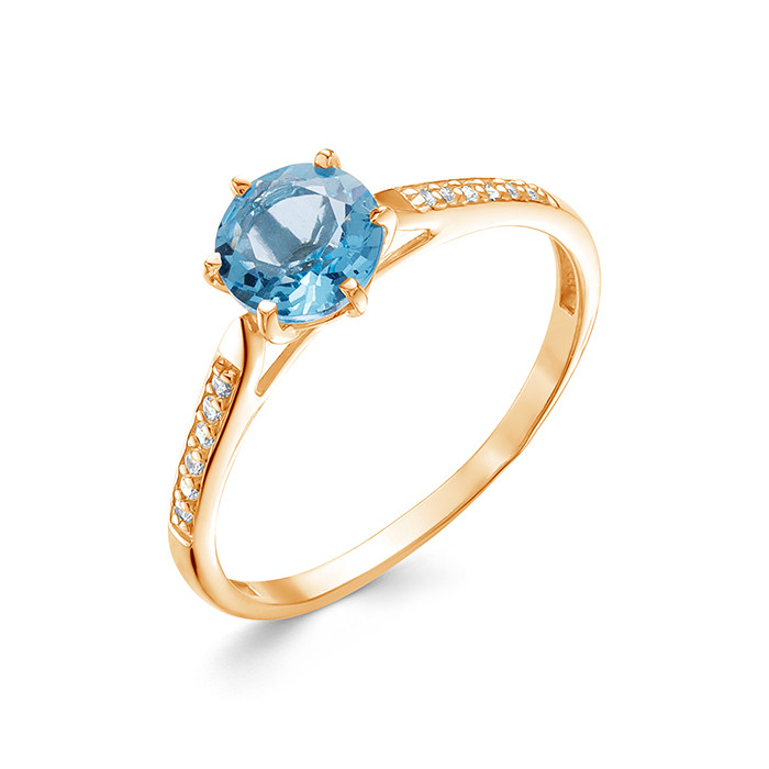 z1-9768 Кольцо с полудрагоценными вставками. Золото 585. 