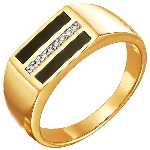 z1-8647 Мужская печатка. Золото 585.  
