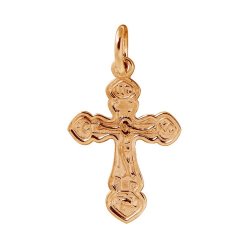 z3-8003 Православный крест. Золото 585.