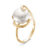 z1-9120 Кольцо с жемчугом. Серебро 925. 