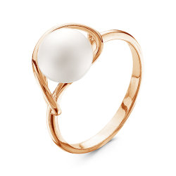 z1-9429 Кольцо с жемчугом. Золото 585.