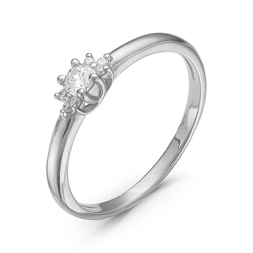 z1-8855 Кольцо с фианитами. Серебро 925.  