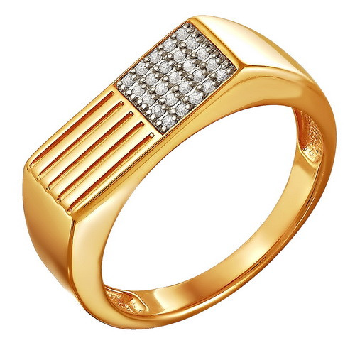 z1-8649 Мужская печатка. Золото 585.  