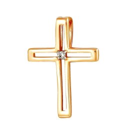 z3-8258 Подвеска с бриллиантами. Золото 585.