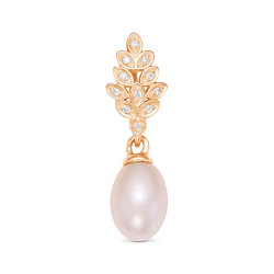 z3-9818 Подвеска с жемчугом. Золото 585.