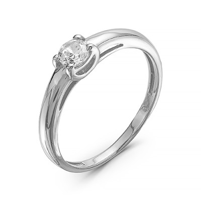 z1-8772 Кольцо с фианитами. Серебро 925.