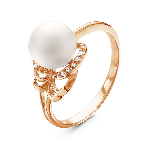 z1-9430 Серьги с жемчугом. Золото 585. 