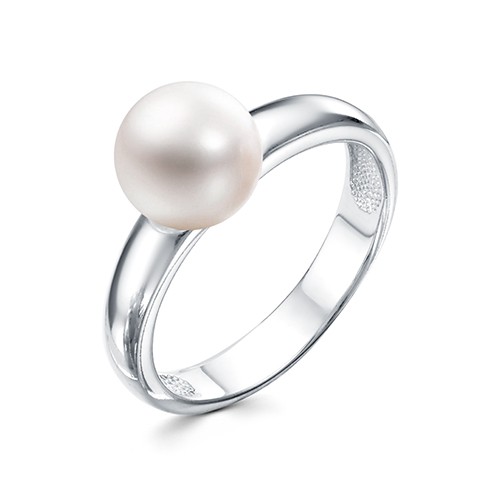 z1-9929 Кольцо с жемчугом. Серебро 925. 