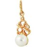z3-3002 Подвеска с жемчугом. Серебро 925. 
