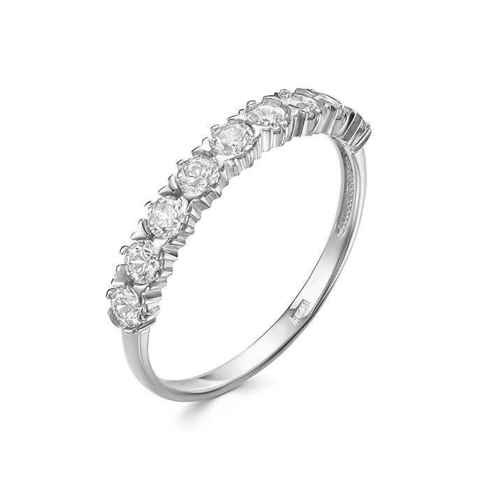 z1-10868 Кольцо с фианитами. Серебро 925.  