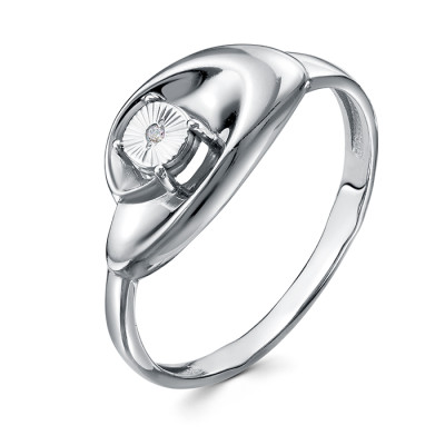 z1-11186 Кольцо с фианитами. Серебро 925.