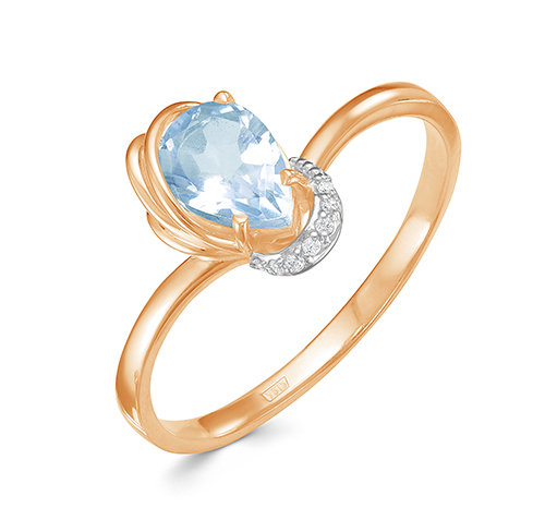 z1-9807 Кольцо с полудрагоценными вставками. Золото 585. 