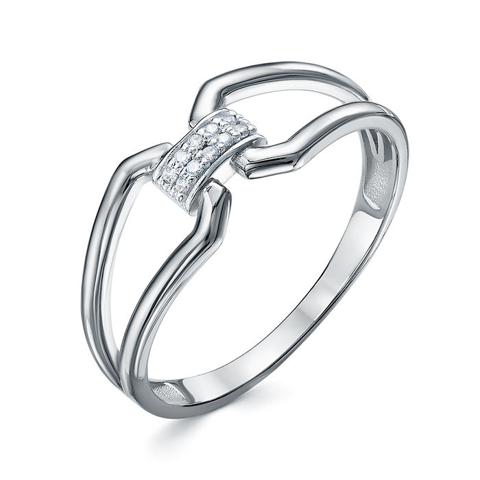 z1-11228l Кольцо с фианитами. Серебро 925. 