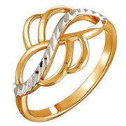 z1-8535 Кольцо без вставок. Золото 585.