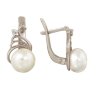 z2-7545 Серьги с жемчугом. Серебро 925. 