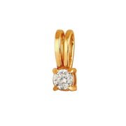 z3-8414 Подвеска с бриллиантами. Золото 585.