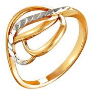 z1-8568 Кольцо без вставок. Золото 585.