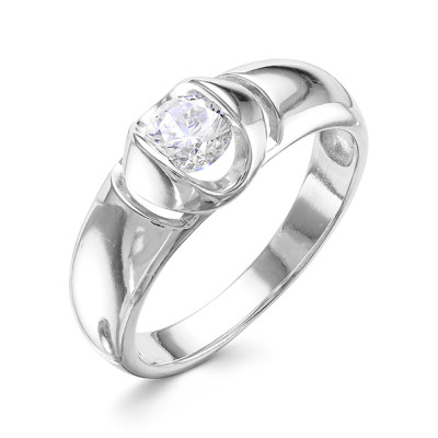 z1-9566 Кольцо с фианитами. Серебро 925.