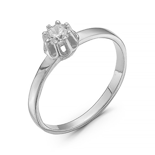 z1-8958 Кольцо с фианитами. Серебро 925.  