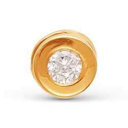 z3-8765 Подвеска с бриллиантами. Золото 585.