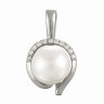 z3-8318 Подвеска с жемчугом. Серебро 925. 