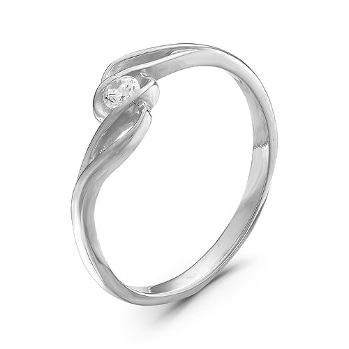 z1-8850 Кольцо с фианитами. Серебро 925. 