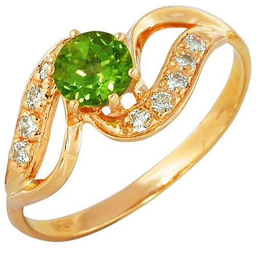 z1-258 Кольцо с фианитами. Серебро 925. 