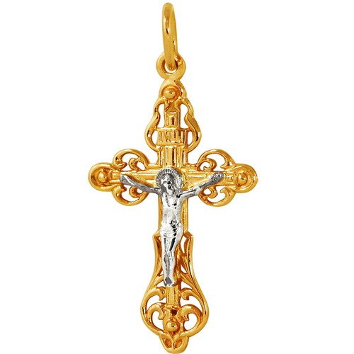 z3-259 Православный крест. Золото 585. 