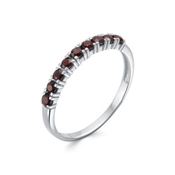 z1-10940 Кольцо с фианитами. Серебро 925.